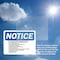 Signmission End Of Week Shutdown Flammable Material OSHA Notice Sign, Vinyl Decal, 10in W x 7in L, 2PK OS-2PACK-NS-D-710-L-12039 - alternate 6